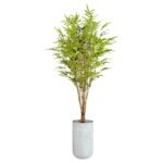 Bamboo 180 CM + Pot (Luna White)