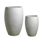 Tall White Pot