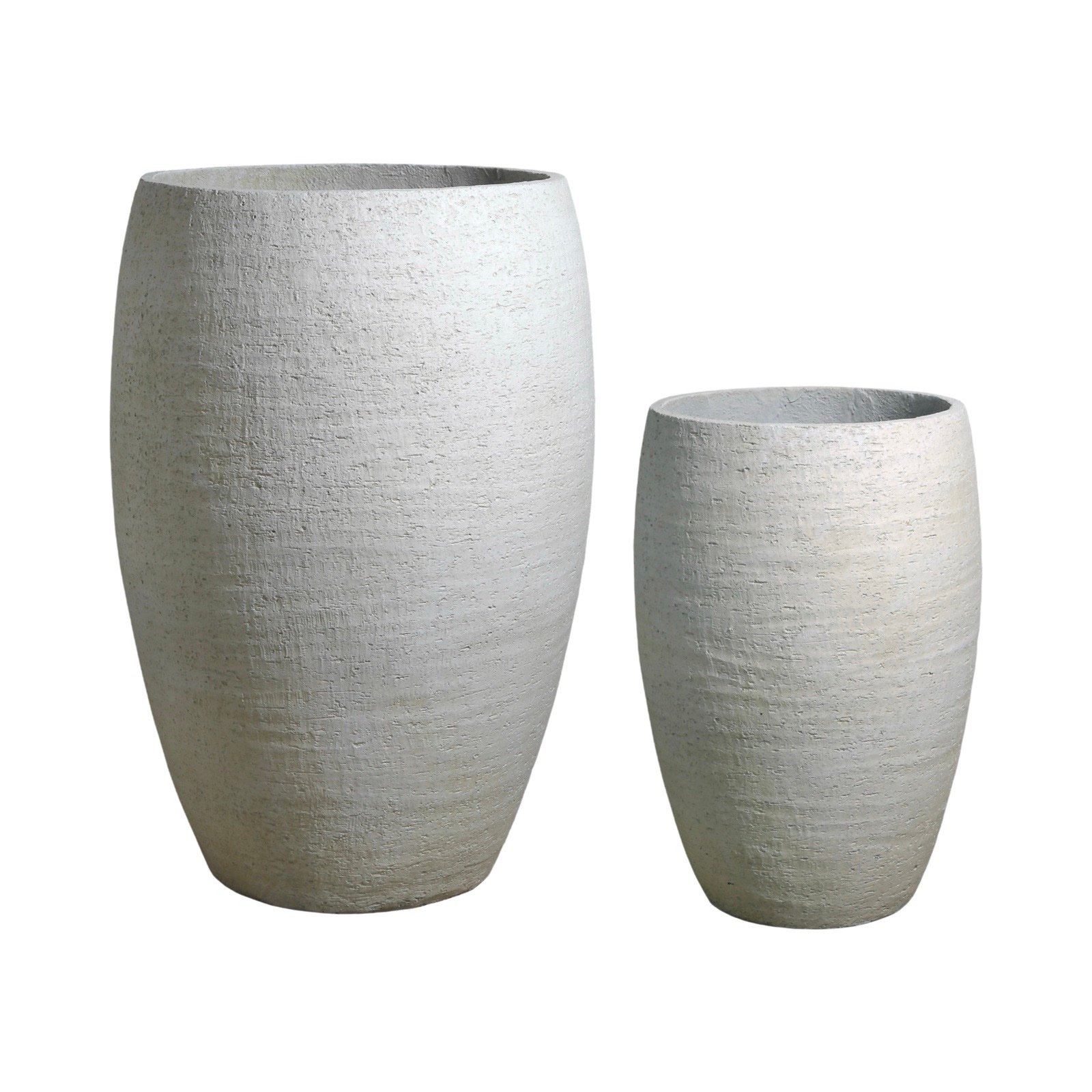 img_2513 Tall White Pot - Image 1